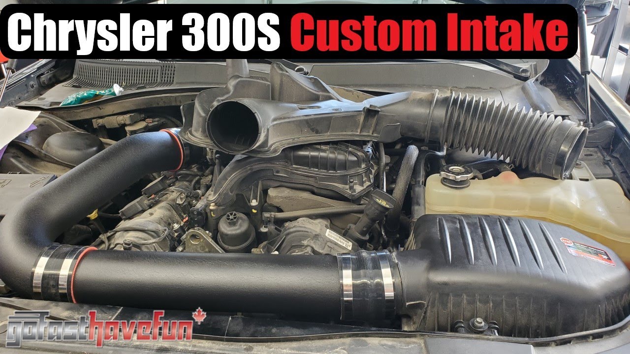 Chrysler 300S / Dodge Charger Custom Cold Air Intake and Throttle Body Spacer Install (3.6L V6)