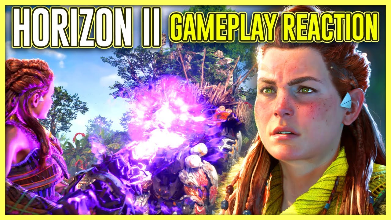 Horizon 2 Forbidden West PlayStation 5 Gameplay Live Reactions