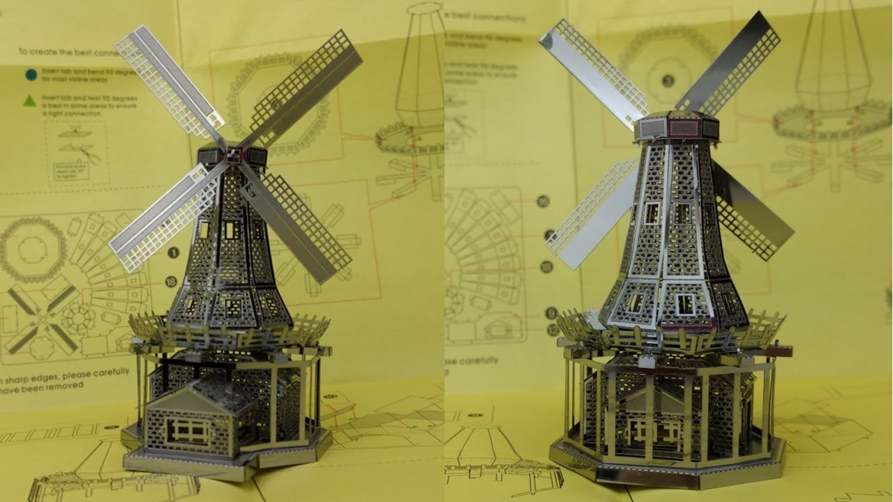 Metal Earth build   Windmill