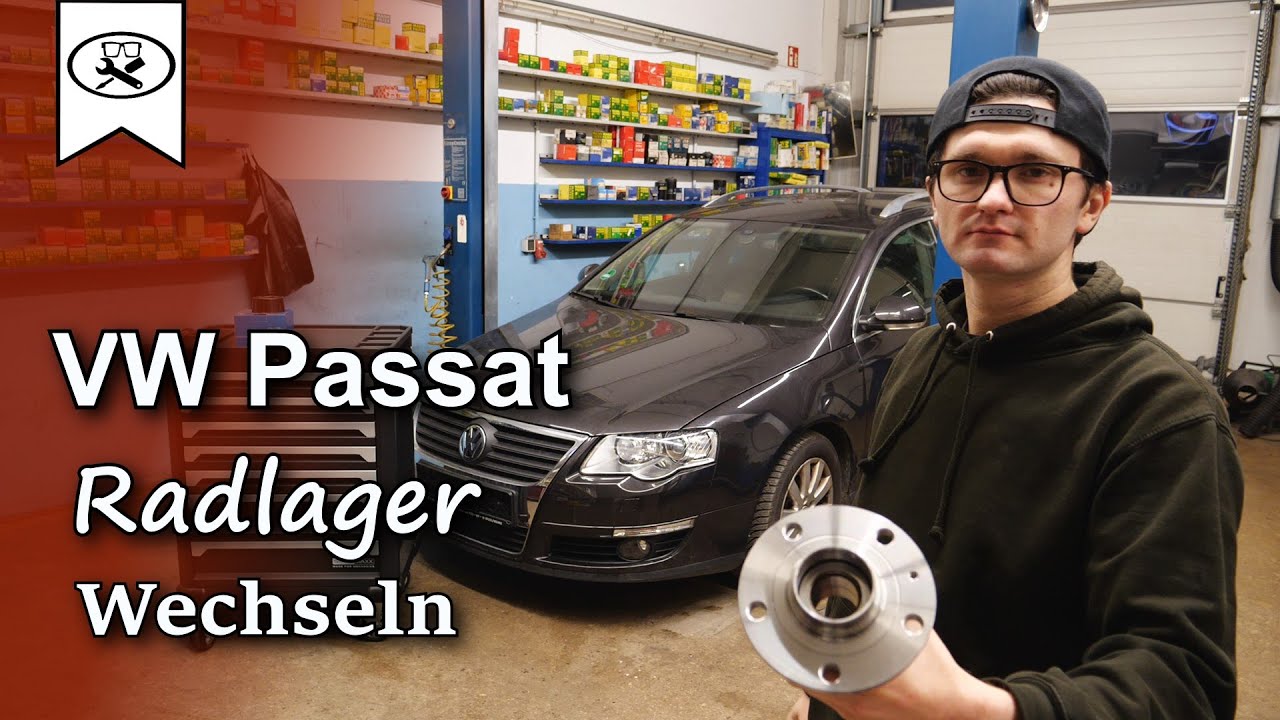 VW Passat 3C B6 Radlager wechseln | Change wheel bearing | VitjaWolf | Tutorial | HD |