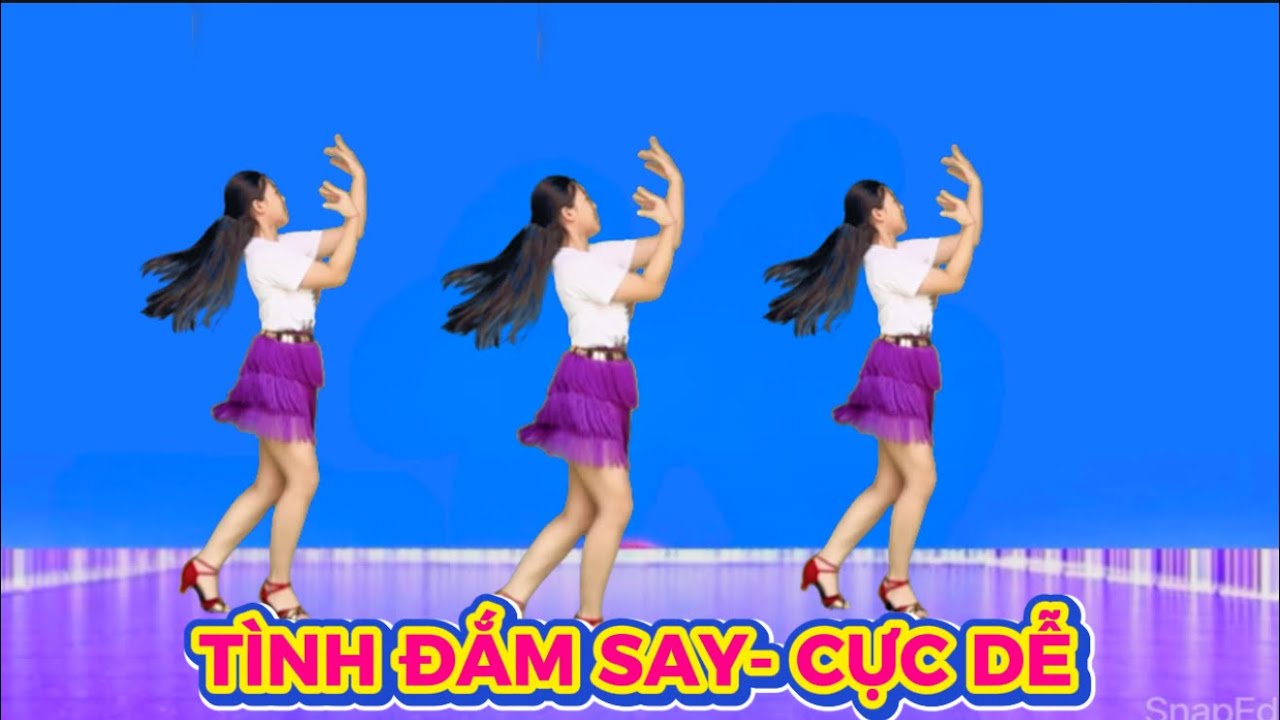 HÓT TIK TOK 🌺 TÌNH ĐẮM SAY / CỰC DỄ TẬP - PHÙ HỢP MỌI LỨA TUỔI / HỒNG HUỆ