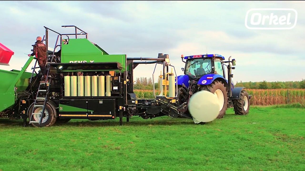 How to install wrapping film on an Orkel Compactor