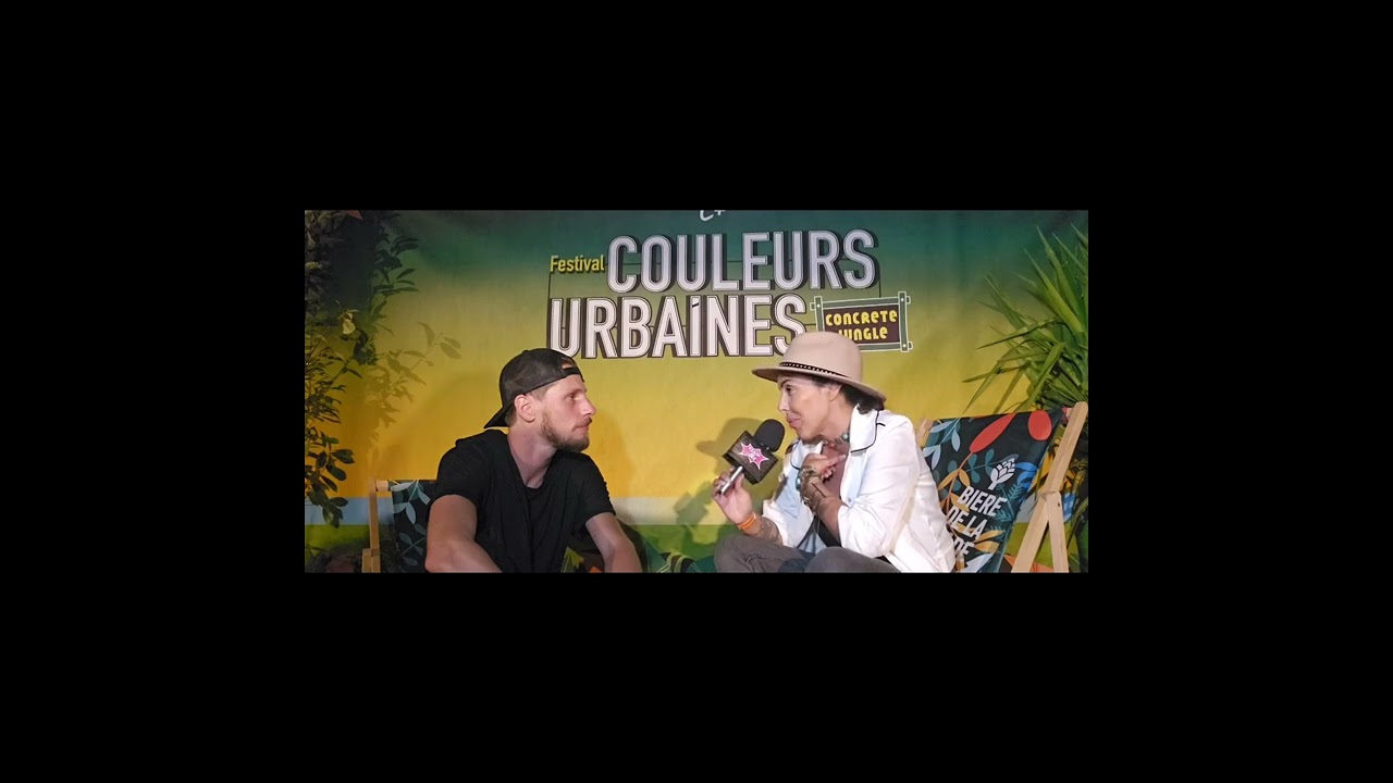 Interview de Naâman au festival Couleurs urbaines 2024