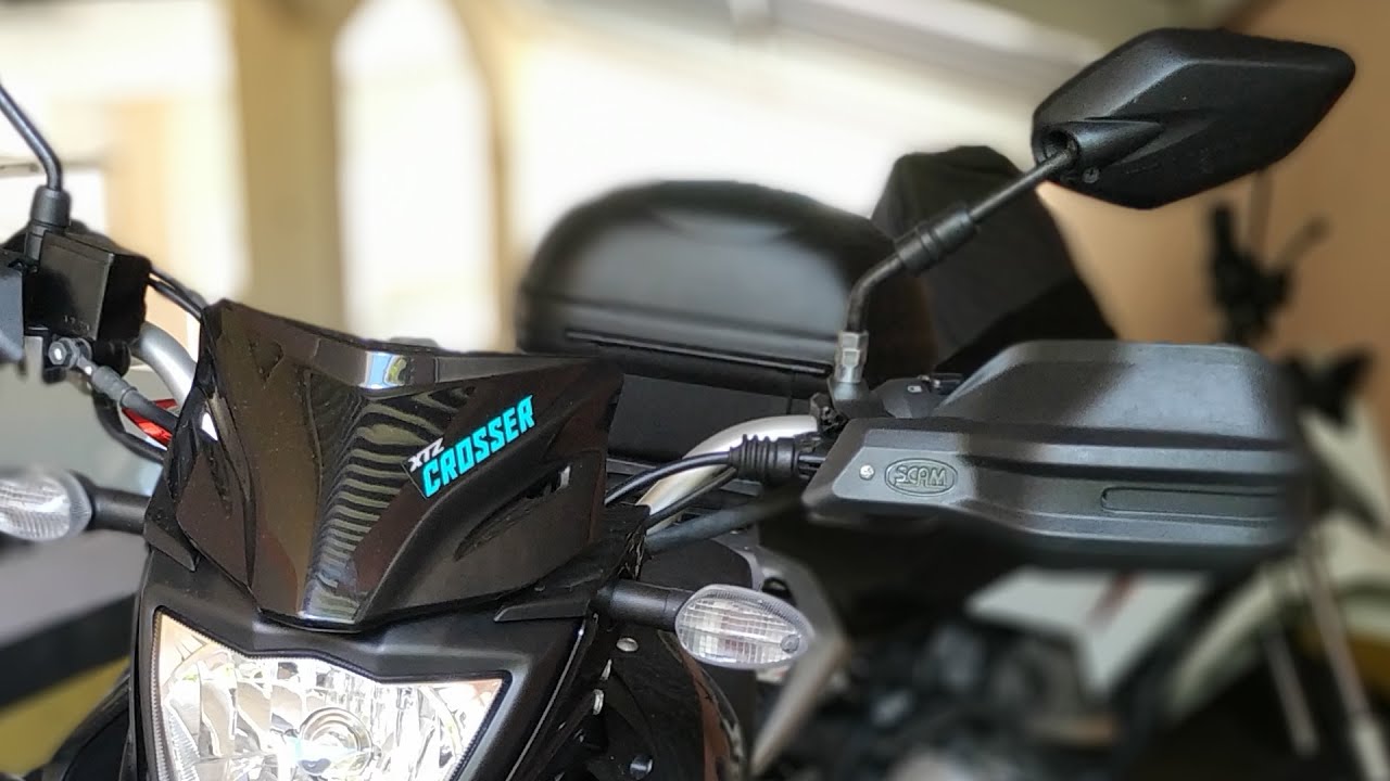 CROSSER 150 COMO INSTALAR PROTETOR DE MAO MANETE SCAM