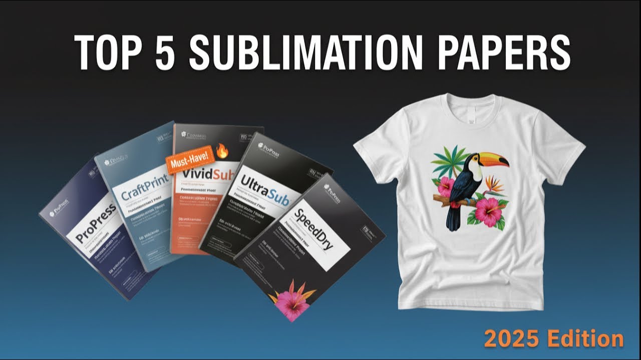 ✅Top 5 Best Sublimation Papers in 2025
