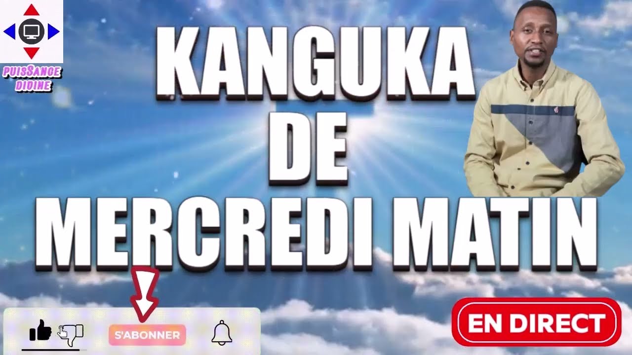 KANGUKA - PRIÈRE DU MERCREDI 21/01/2026 par Chris NDIKUMANA #prière #guérison #divine #jesus #bénis