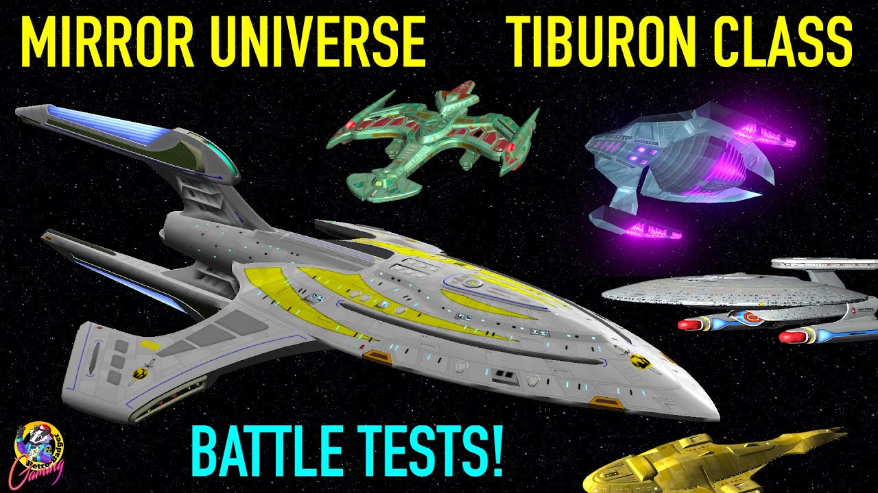 Terran Empire Tiburon Class VS Nebula/Damar/Jem'Hadar/Negh'Var - Star Trek Starship Battles