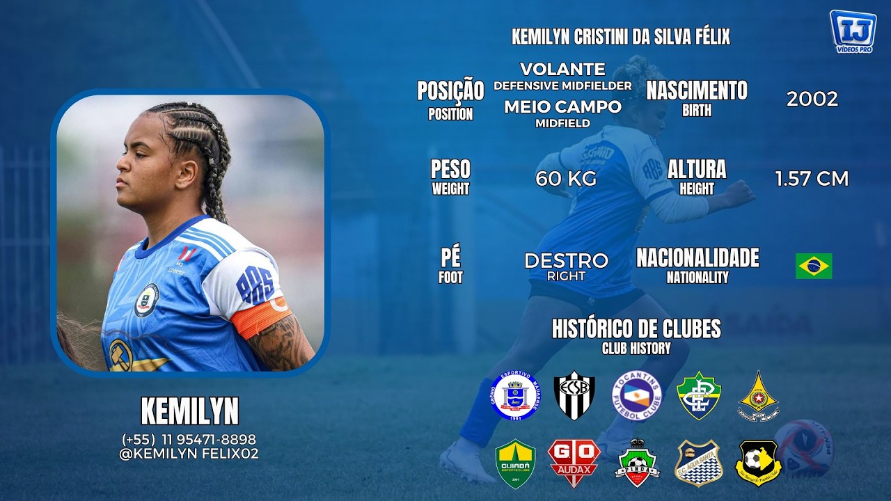KEMILYN - VOLANTE / DEFENSIVE MIDFIELDER - MEIO CAMPO / MIDFIELD - ATUALIZADO 2026