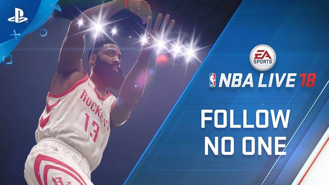 NBA Live 18 Introduces Cover Athlete James Harden | PS4
