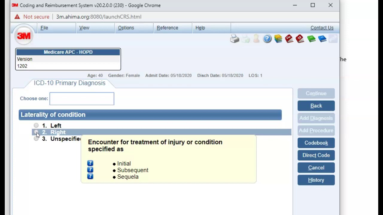 Кодирование внешних причин в отделении неотложной помощи