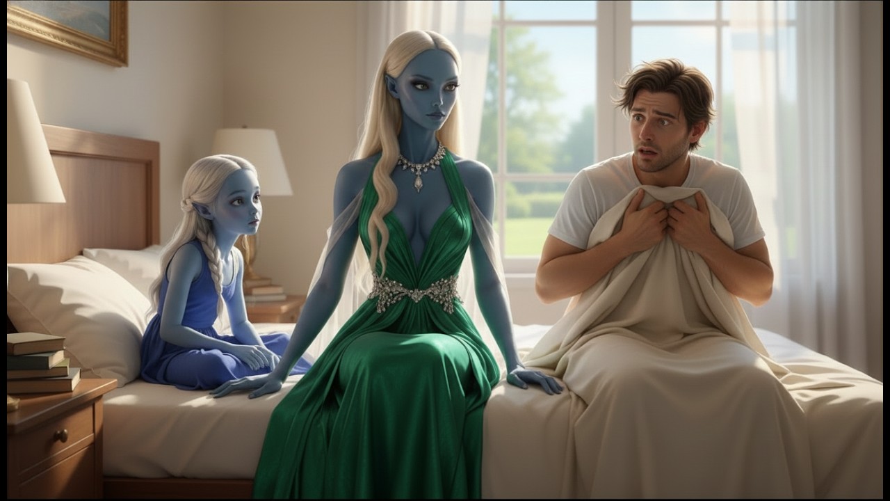 When I Woke Up, the Alien Queen and Her Daughter Were Sitting Right Beside Me