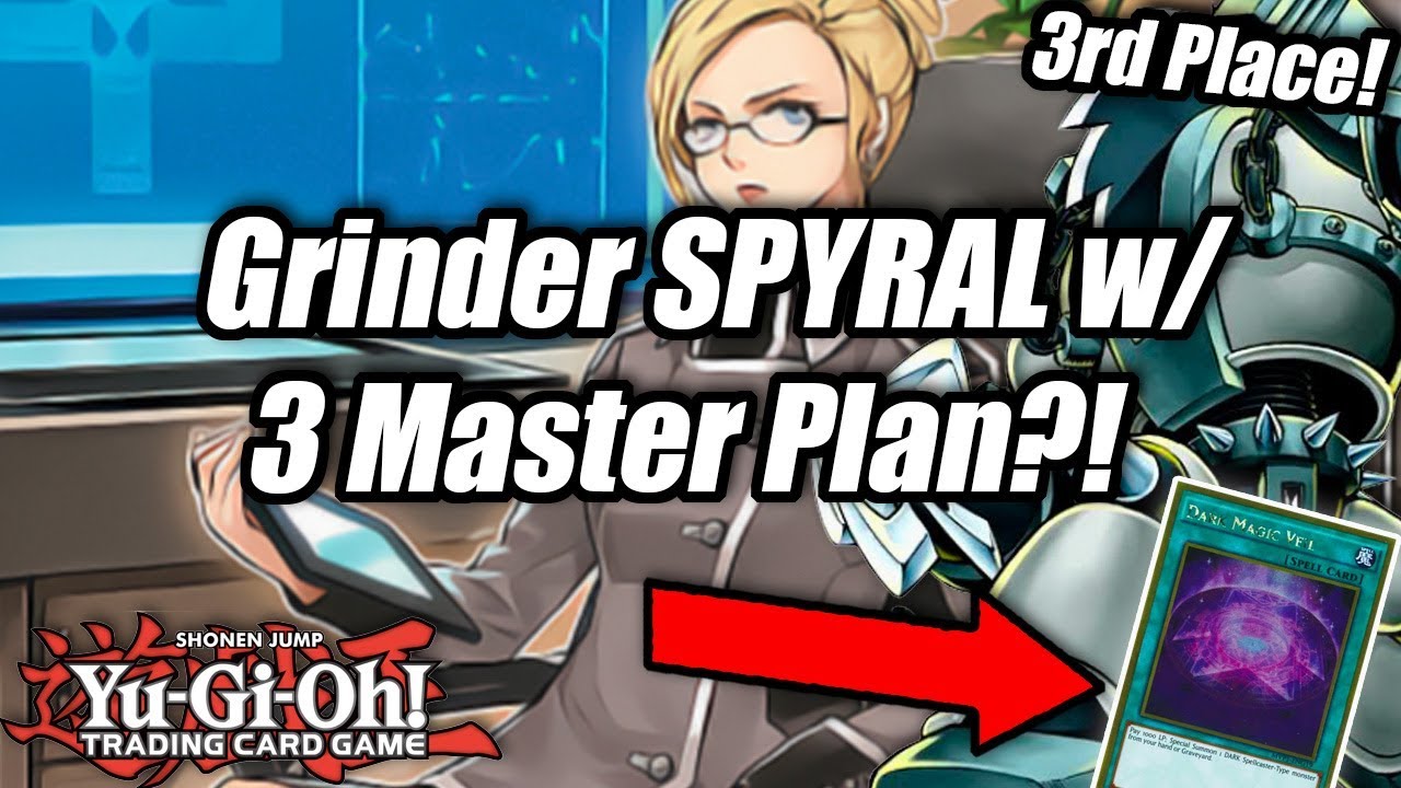Yu-Gi-Oh! Grinder SPYRAL Deck Profile w/ 3 Master Plan?! ft. Anthony Alvarez!