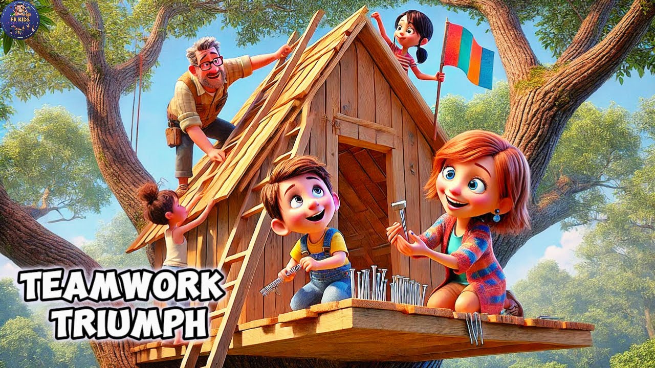 Teamwork Triumph: Heartwarming Story of Family Unity | Kids Moral Story