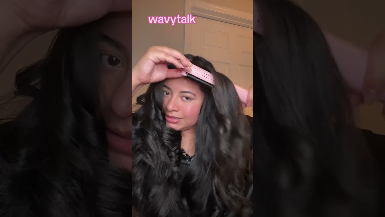 @Wavytalkofficial  Wavytalk Airflow Styler 360° Cooling Air HairCurler and Straightener 2 in 1 