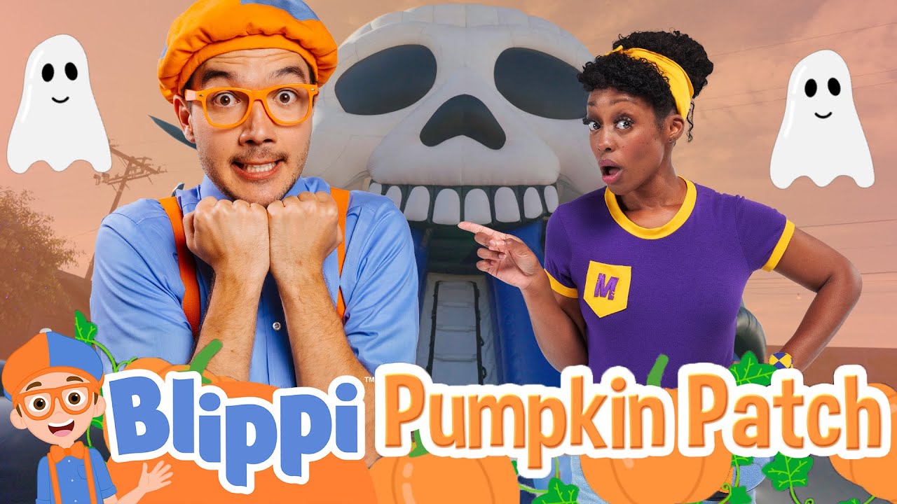Blippi Visits The Spooky Pumpkin Patch 🎃 Halloween for Kids | Educational Videos for Kids