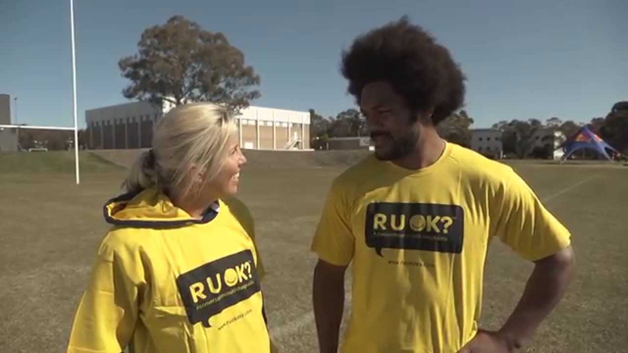 Brumbies rugby union team on mateship (R U OK?)