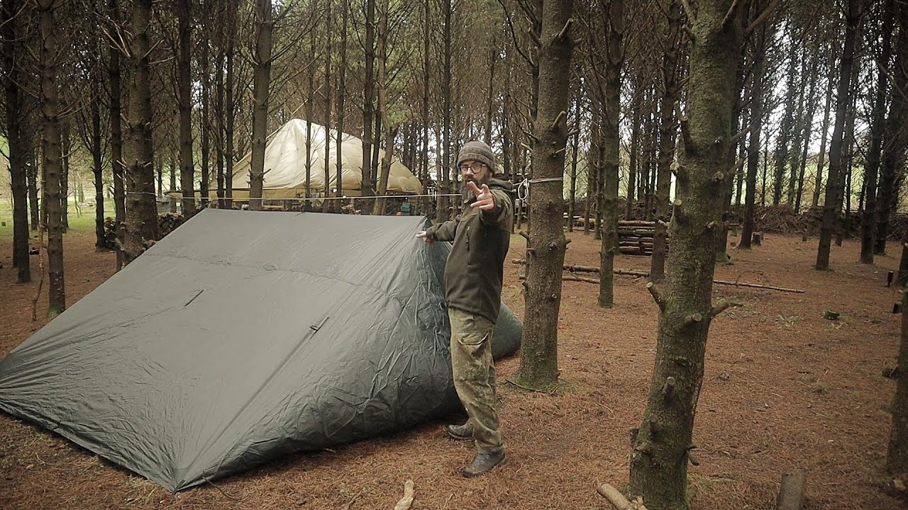 Tarpology - LOMO 5x5 Tarp - Foresters Tent