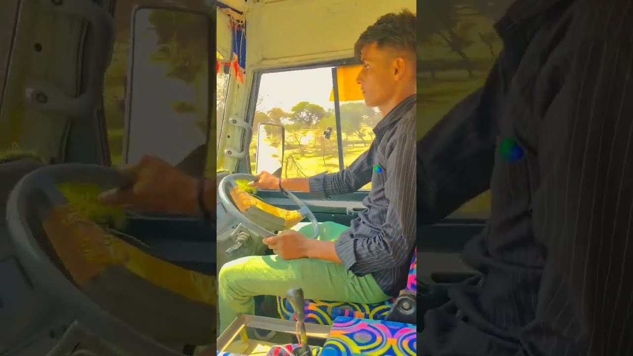 drive school bus first time. #popular #youtubeshorts #farming #shortvideoformat #love #automobile