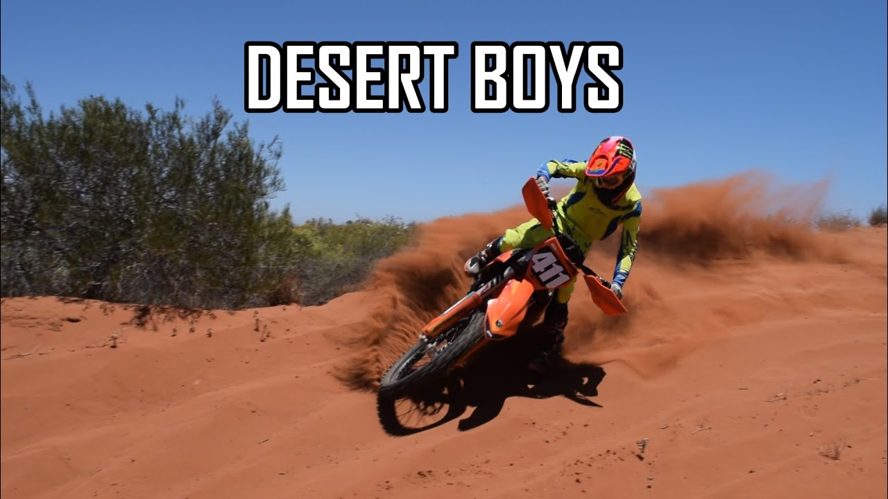 Desert riding with the boys