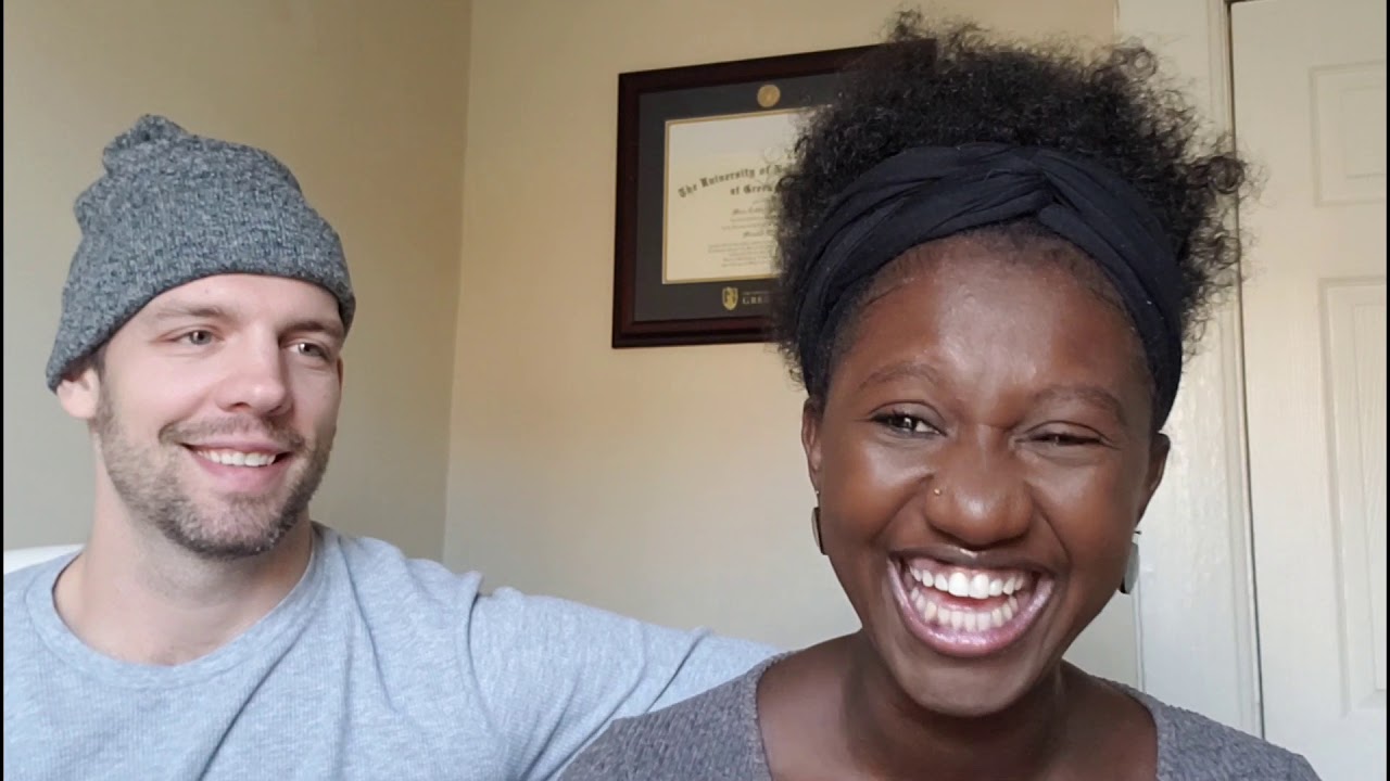 American Husband speaking  Haitian  Creole /Montre Marim pale Kreyol #lovewithoutborders