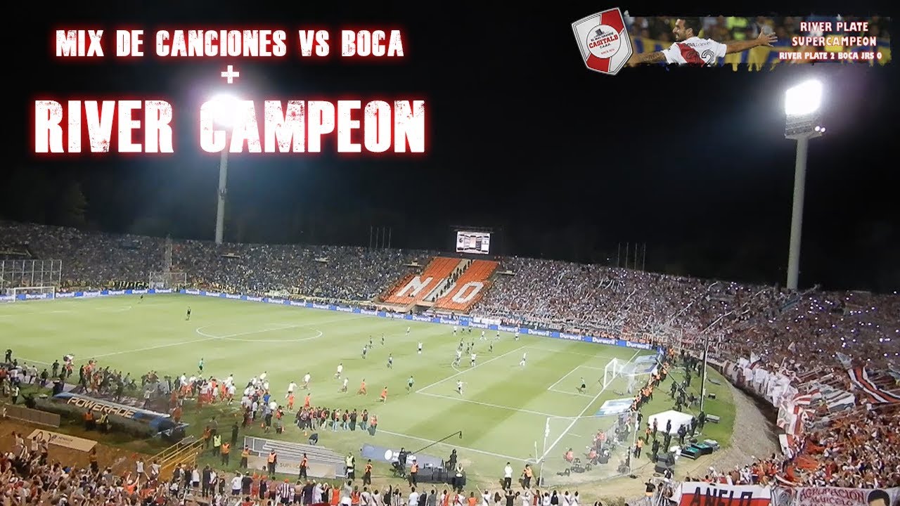MIX DE CANCIONES VS BOCA + ABANDONO/ River Plate vs Boca Jrs - SuperFinal