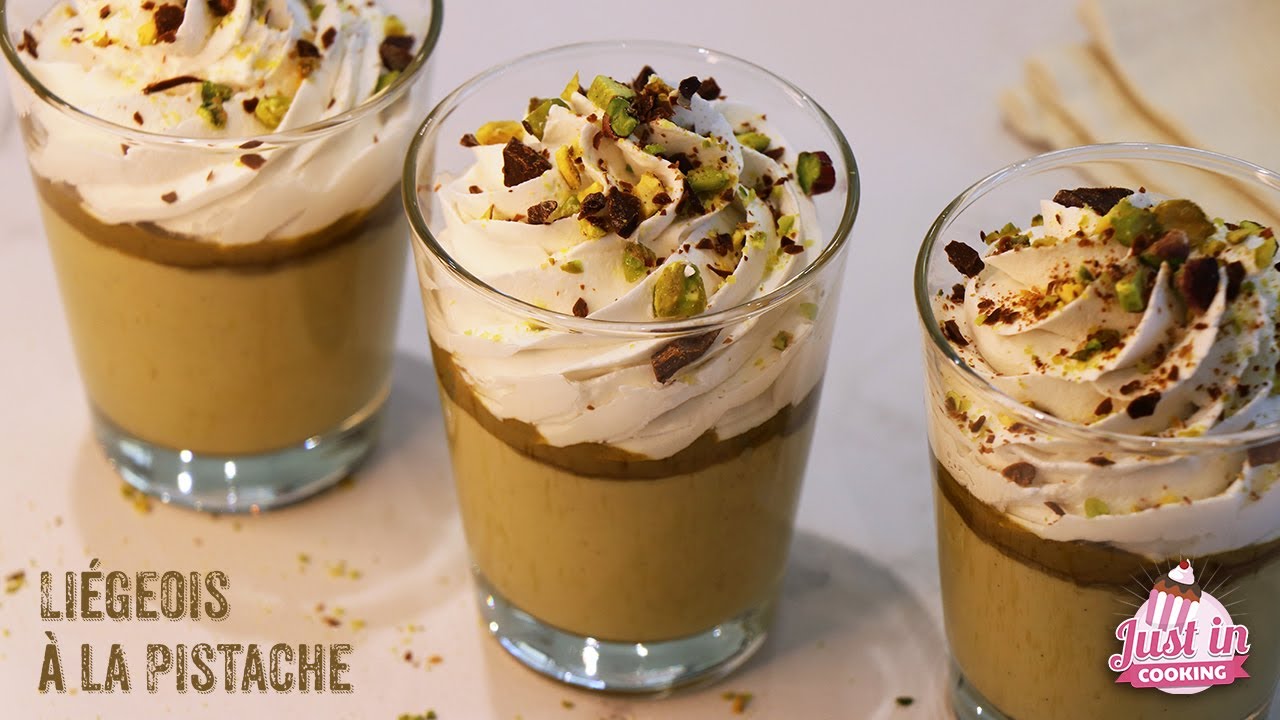 Recette des Liégeois à la Pistache (Végétale, Sans Lactose, IG Bas)