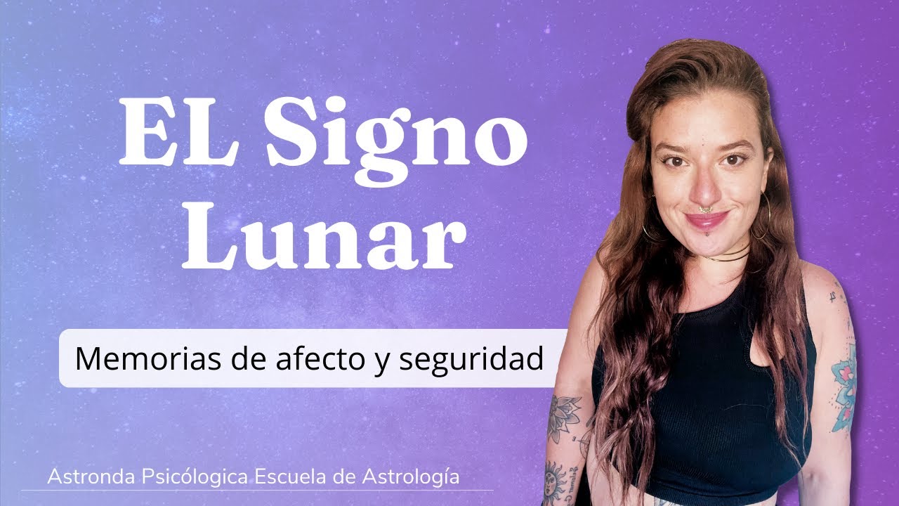 SIGNIFICADO de la LUNA en la CARTA NATAL || Tu mundo EMOCIONAL y tus MEMORIAS  ||
