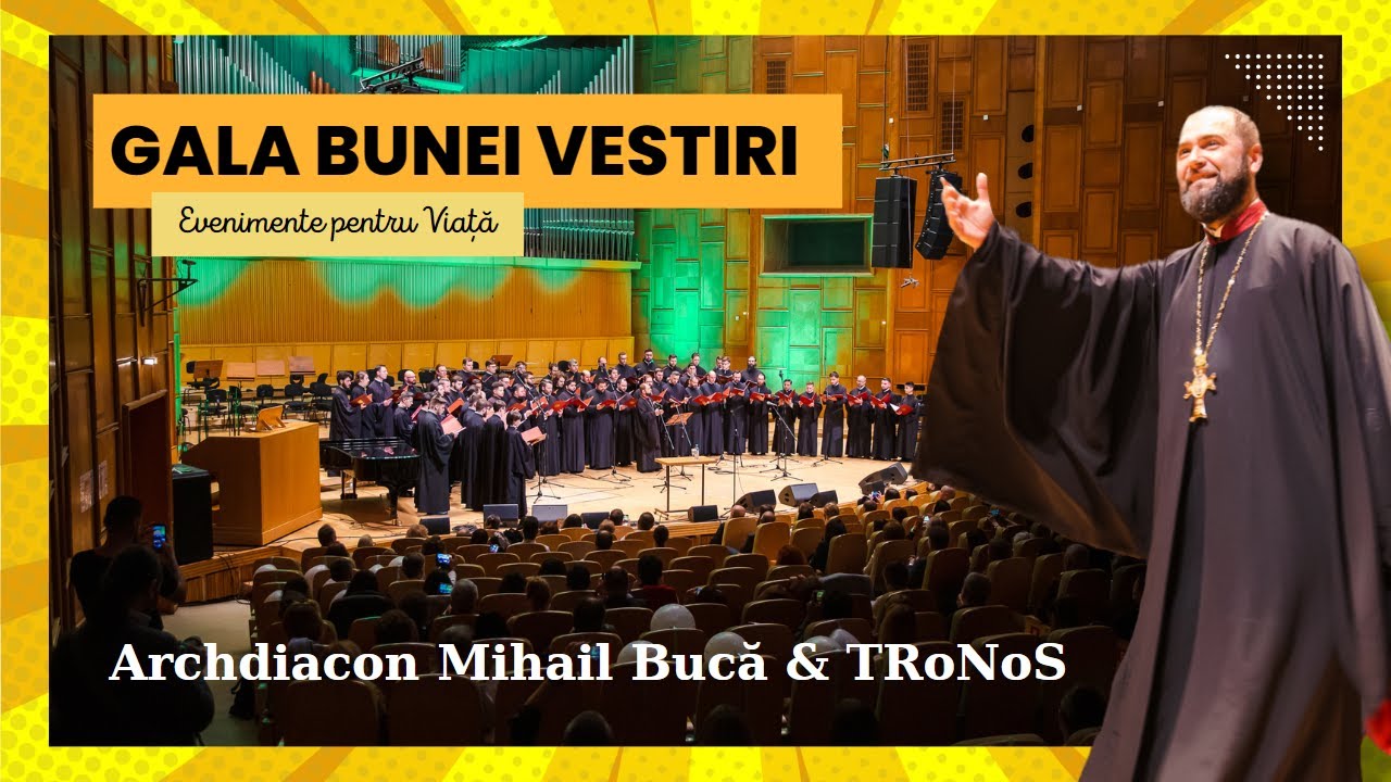 Archd. Mihail Bucă & TRoNoS - Gala Bunei Vestiri - Evenimente pentru Viață @lifecall @MihailBuca