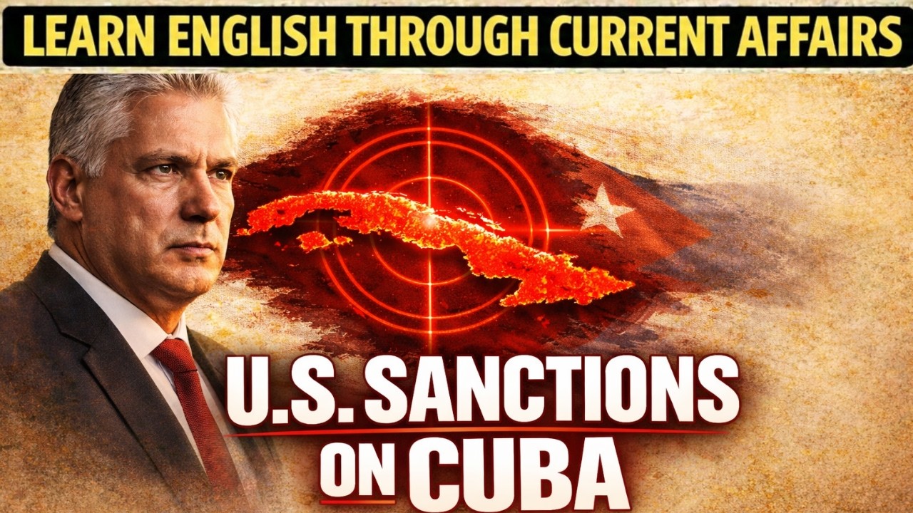 Why the US Targeted Cuba 2026 Explained | LEARN ENGLISH THROUGH CURRENT AFFAIRS| Level 2