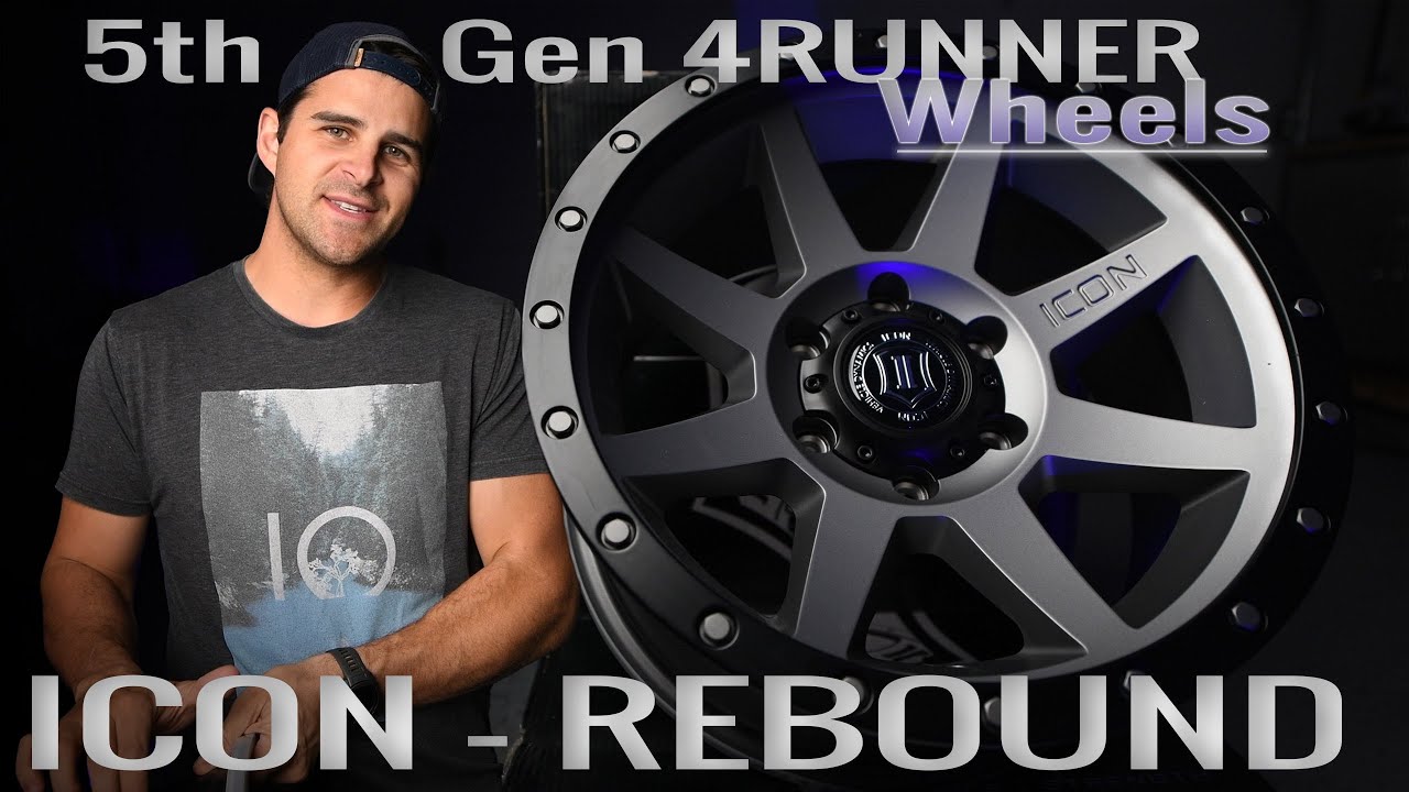 Icon Rebound Wheels on the 5th Gen 4Runner