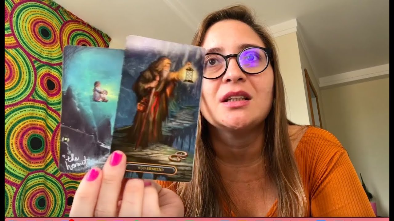 TAROT O EREMITA - introspecção, análise, reclusão e iluminação I Andressa Malcher