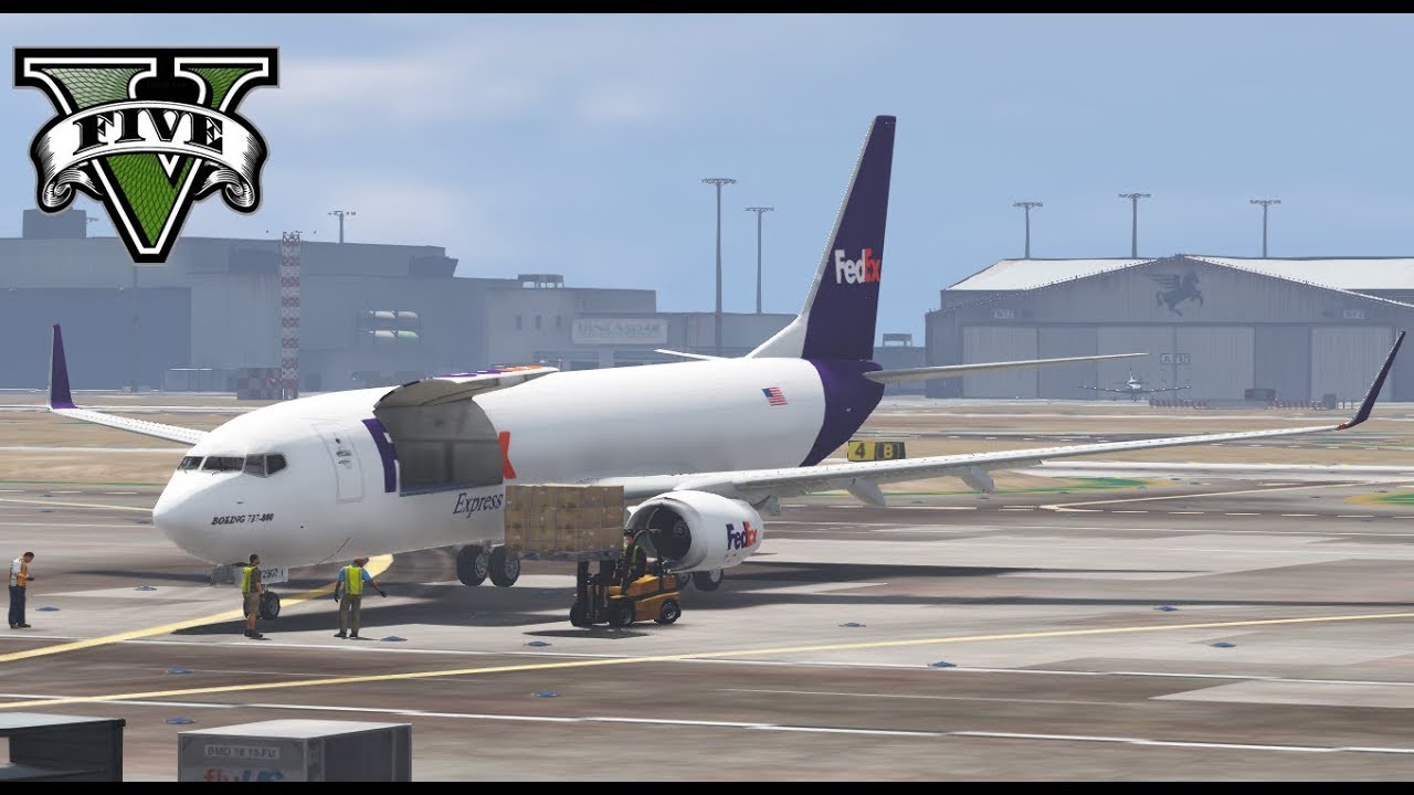 Boeing 737-800 BCF GTA V