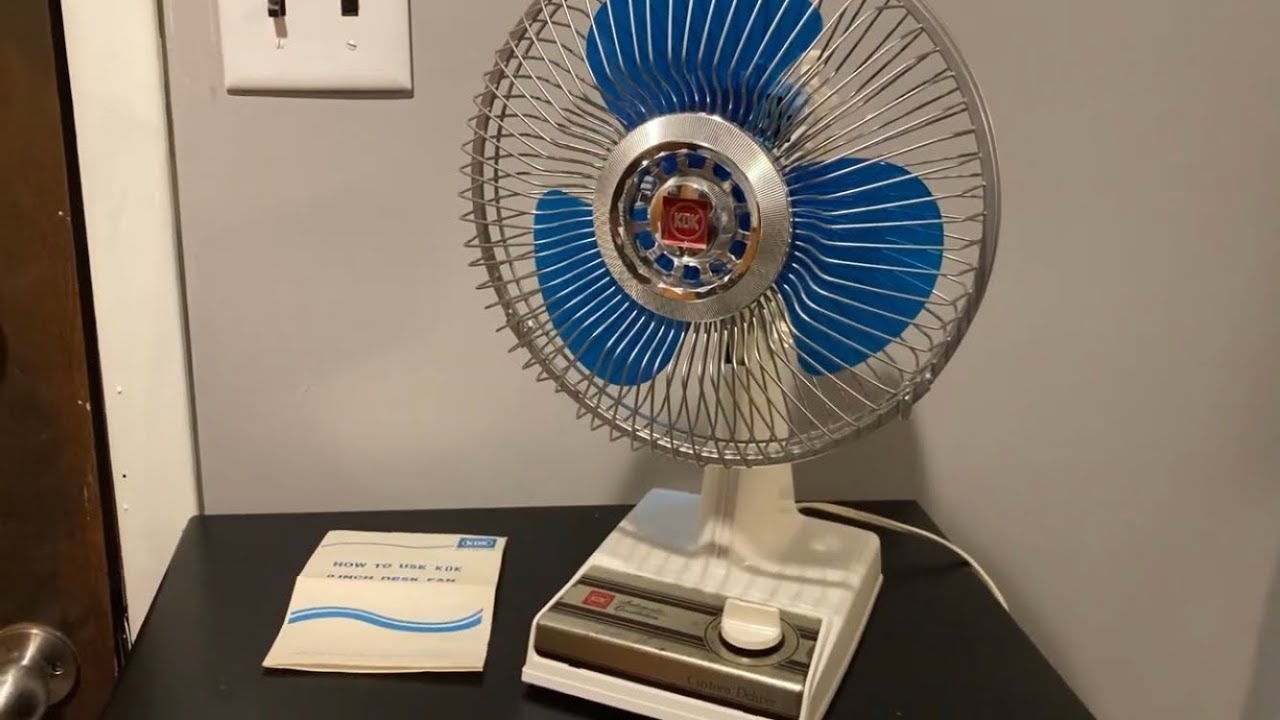 KDK (By Patton) 9&rdquo; Oscillating Desk Fan H23AA