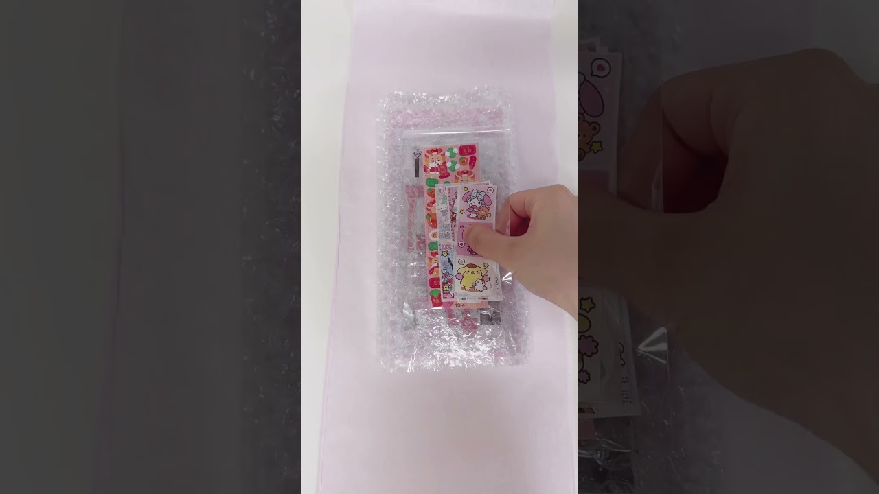 잠들기 전에 보면 좋은 포장영상 #포장 #포장asmr #산리오 #문구포장 #문구 #asmr #asmrsounds #packing #packingorders #notalking
