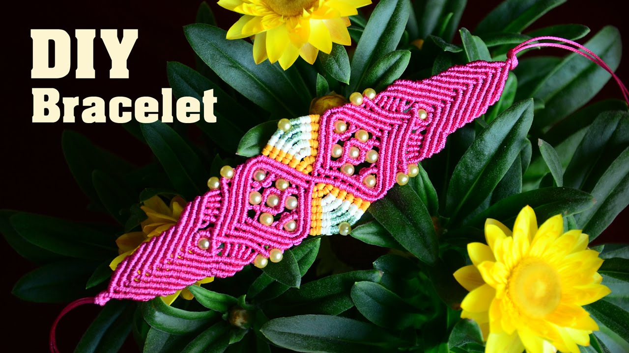 Macrame Sand Clock & Butterfly Bracelet Tutorial