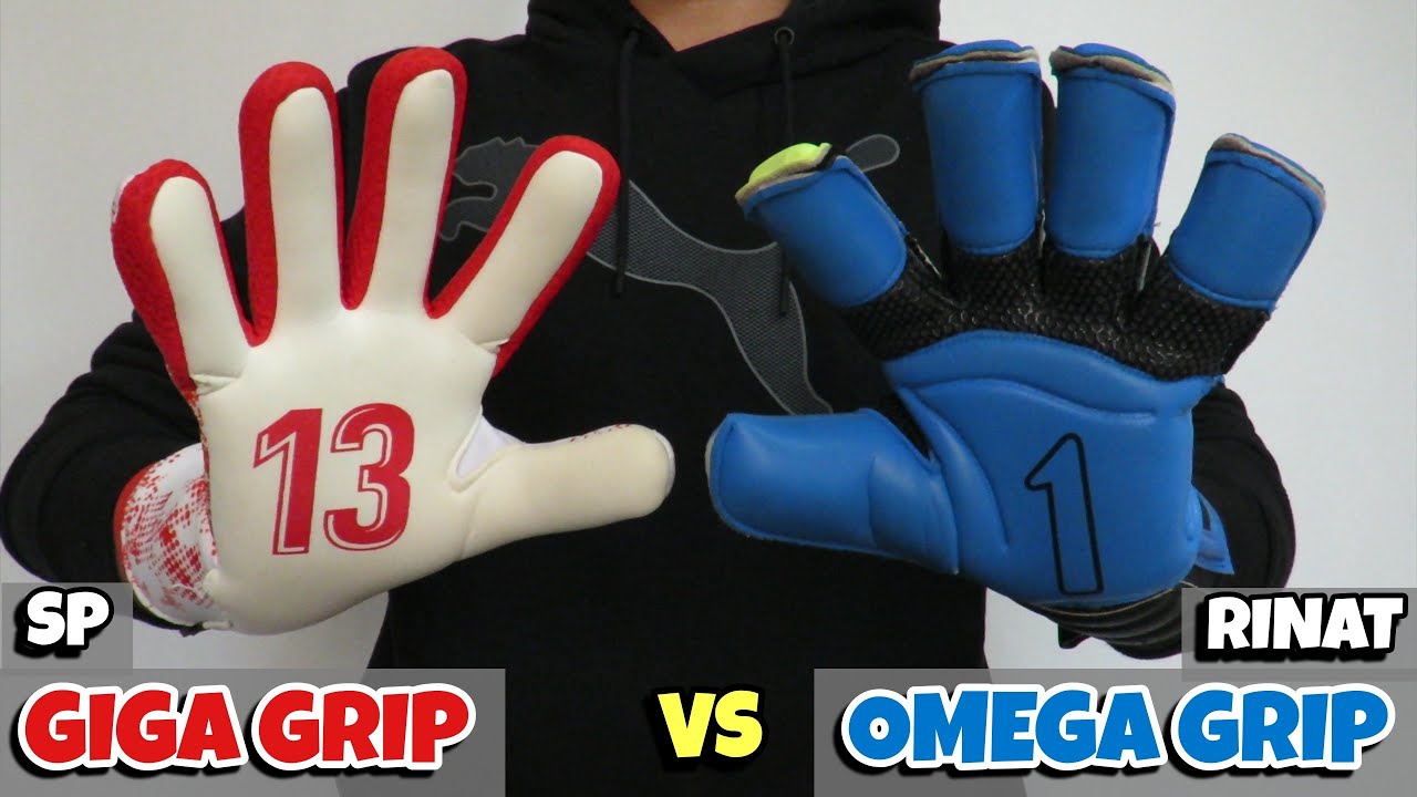 OMEGA GRIP vs GIGA GRIP | GUANTES DE PORTERO | RÍNAT vs SP | Versus