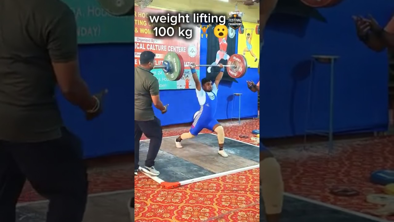 100KG lift = No excuses, only focus 😎#shorts #weightlifting #motivation #trending #viral