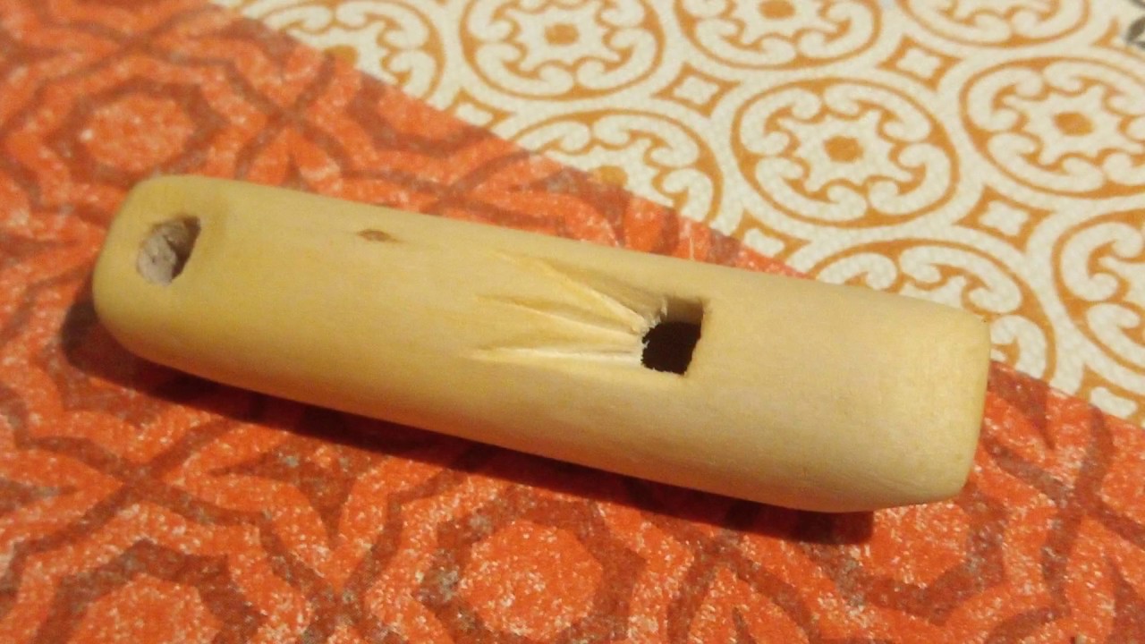 Making A Wooden Whistle (Common Tools Version - Electric Drill And Hand Tools Only)