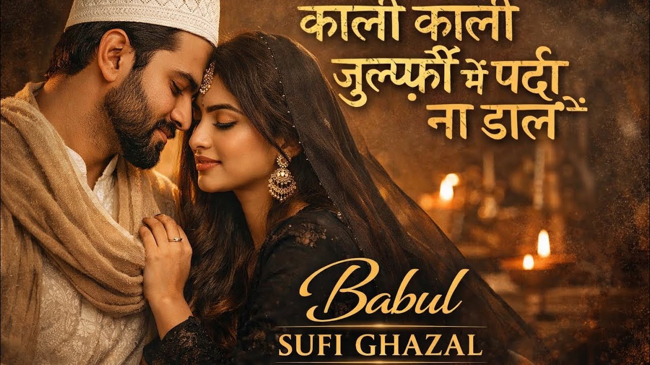 काली काली ज़ुल्फ़ों में पर्दा ना डालें | #Sufi_Ghazal #Babul#Alam #bol_star_official 