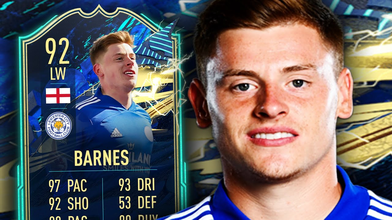 HUGE UPGRADE! 🔥 92 TOTS BARNES PLAYER REVIEW - FIFA 21 ULTIMATE TEAM