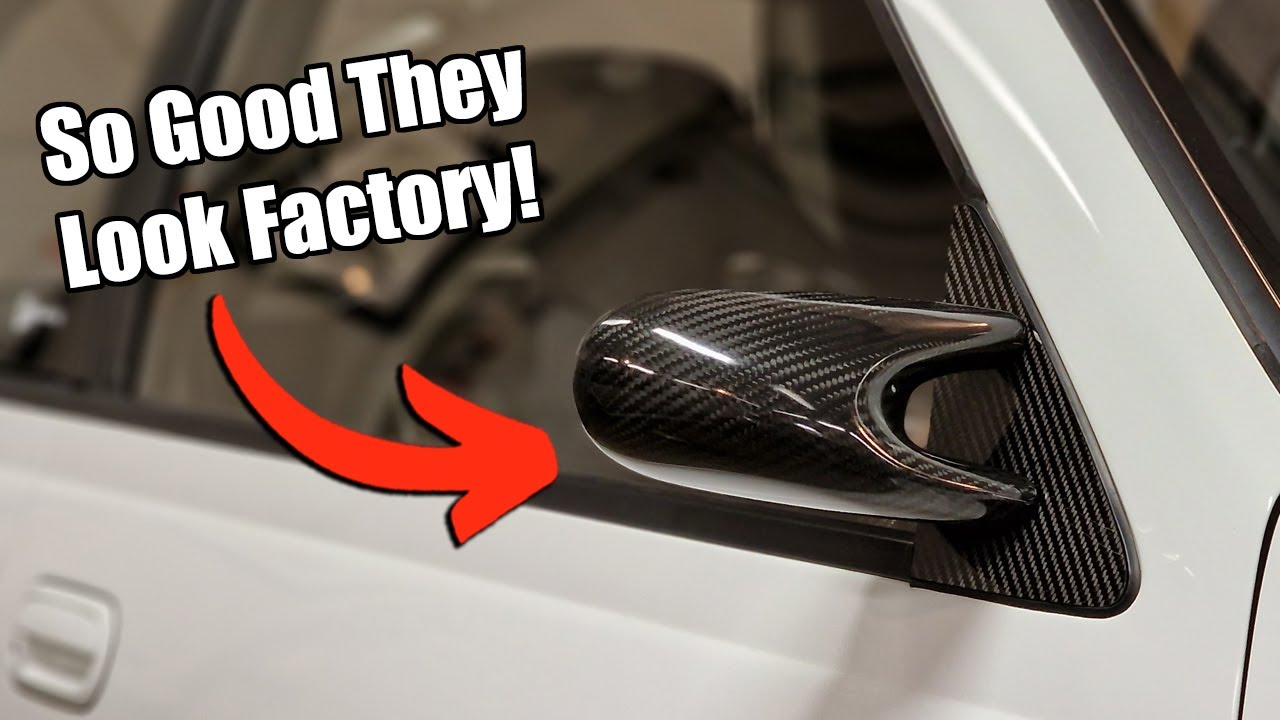 PROJECT EKP HONDA MIRRORS ON A NISSAN!