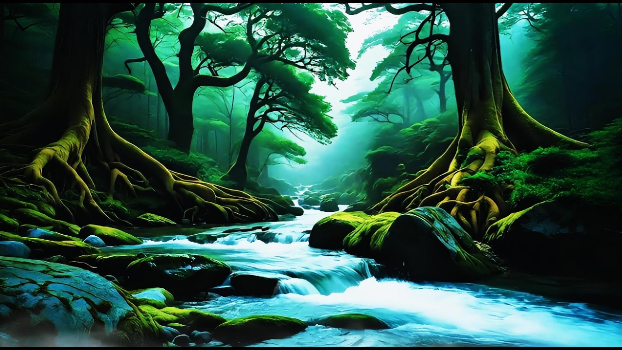 Relaxing Nature Sounds for Sleep, Forest Sounds, Beautiful Birds Singing,Relax, Study, Meditate,#001
