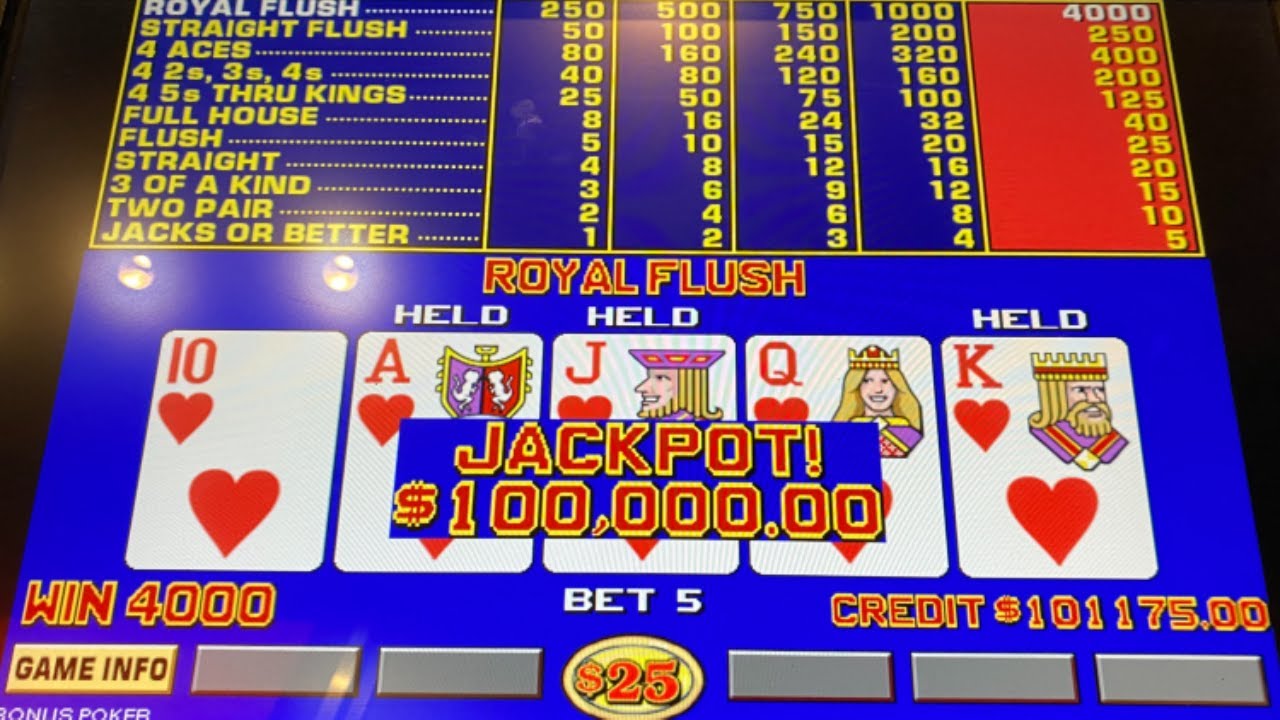 Video Poker Legend! $15 free play to $100,000!! 
