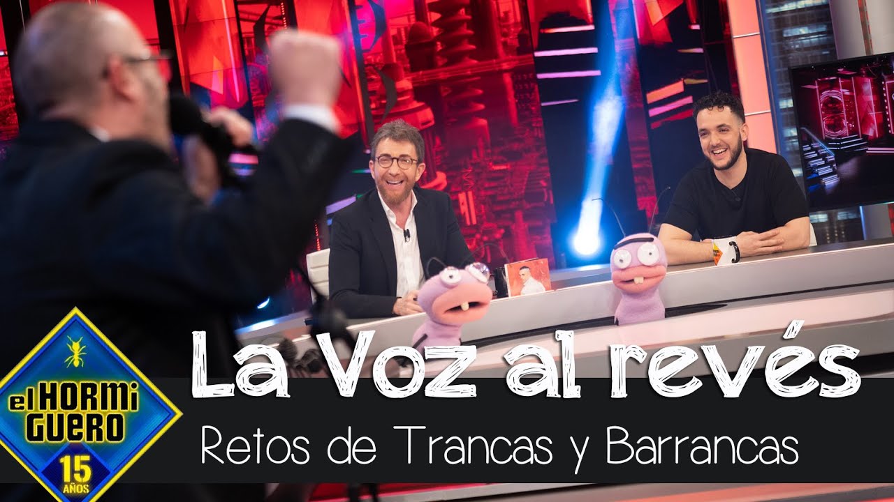 C. Tangana demuestra su buena intuición en 'La Voz al revés' - El Hormiguero