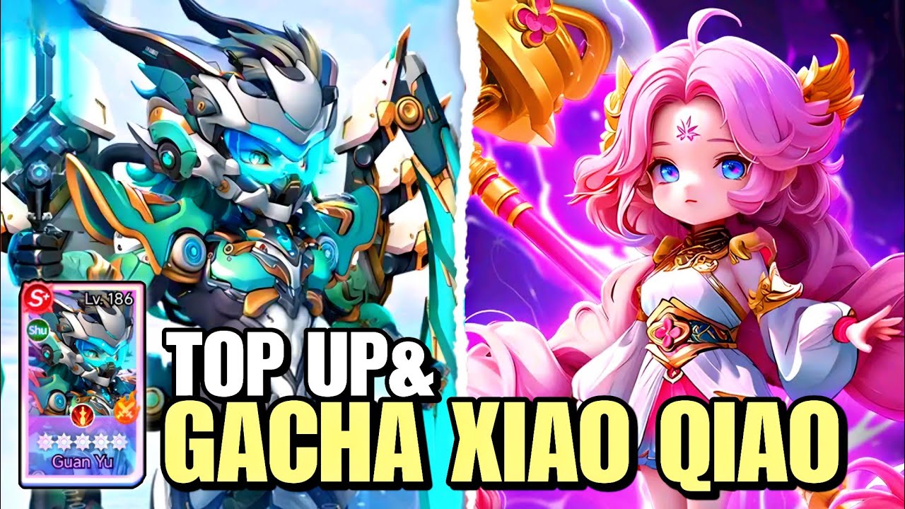 Best DPS Hero! Upgrade Guan Yu & GACHA Limited Hero Xiao Qiao - SAMKOK NEW FORCE