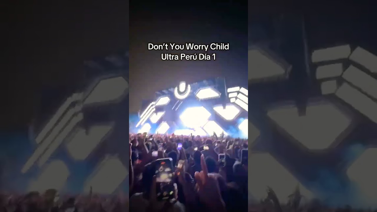 Swedish House Mafia - Don't You Worry Child Live at UMF Peru 2025 |  Legendary Moment! 