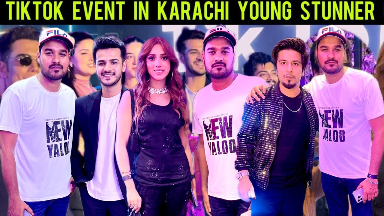 Jannat Mirza - Ken Doll - Kanwal Aftab - Zulqarnain Sikander - TikTok Experience Event in Karachi
