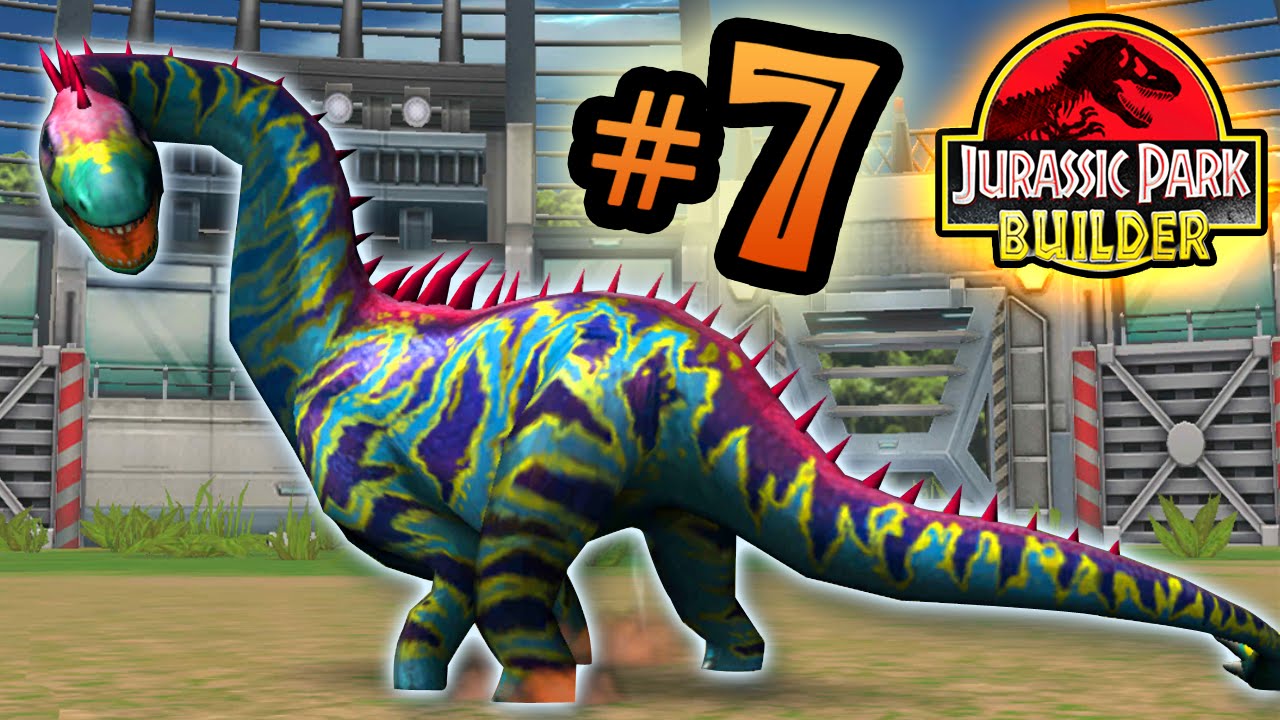 Jurassic Park Builder: JURASSIC Tournament: Part 7 Shunosaurus! HD