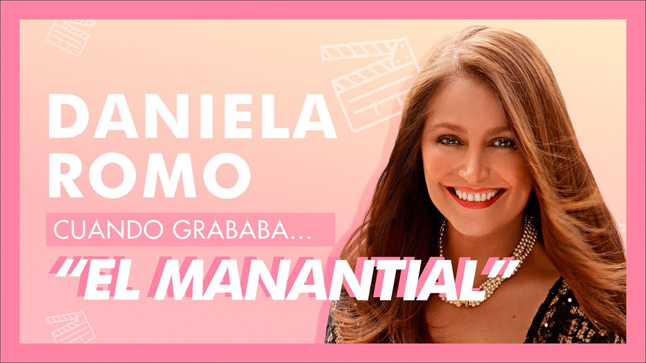 ​@danielaromooficial, cuando grababa… El Manantial | tlnovelas