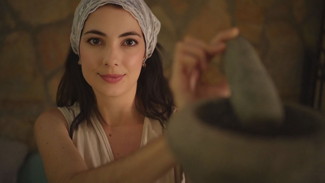 ASMR ENFERMEIRA DE ÉPOCA CUIDANDO DA SUA FERIDA